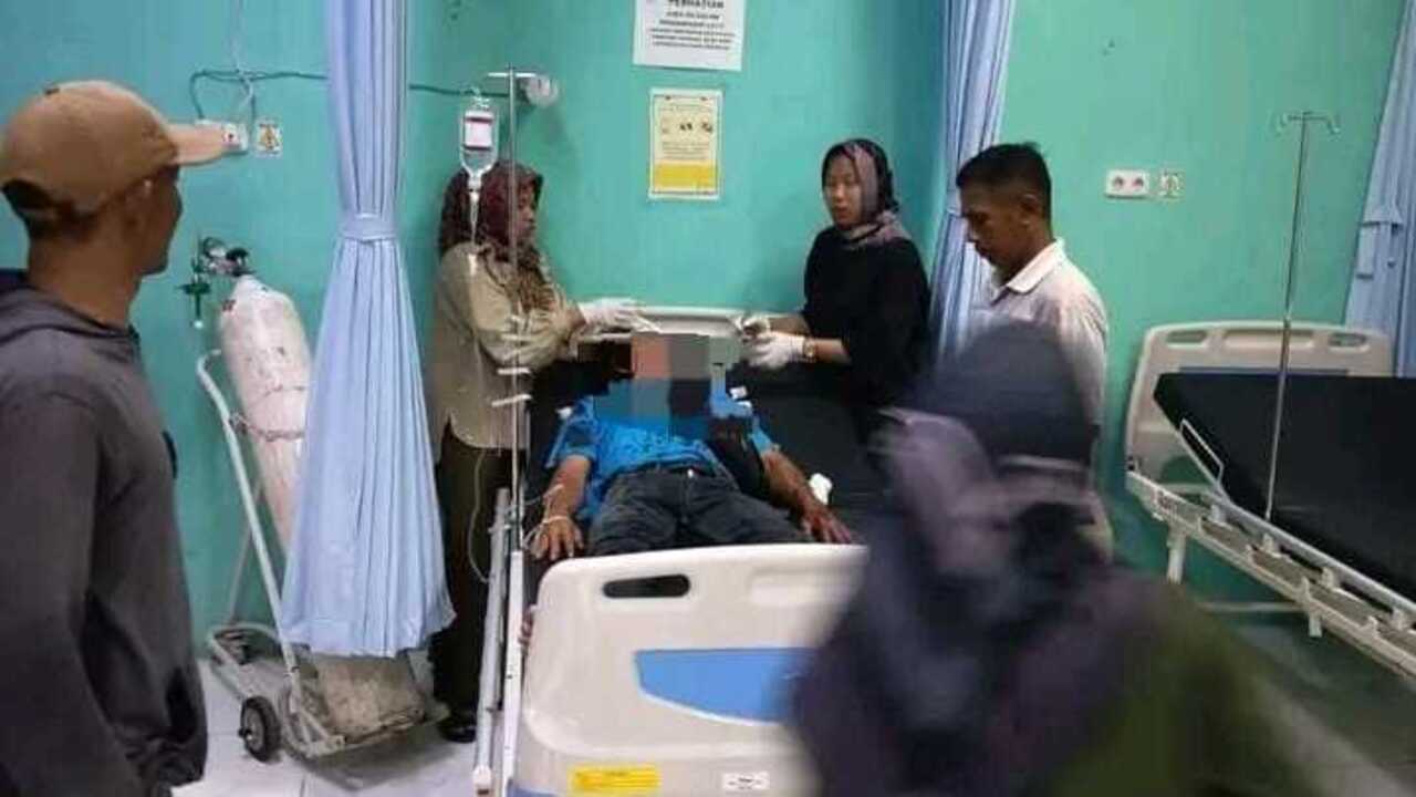 Masalah Sepele, Penjual Telur Gulung di Tanjung Raja Ogan Ilir Kena Bacok