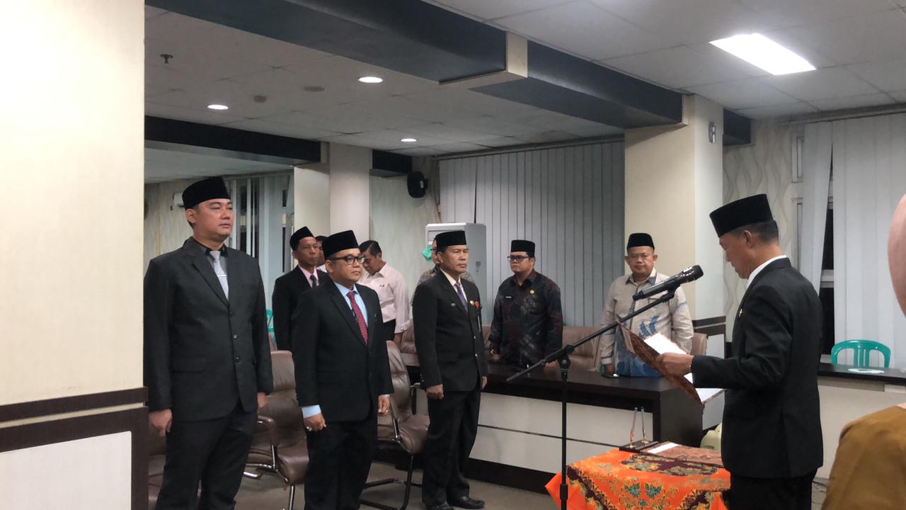Pemkot Prabumulih Lakukan Rolling Jabatan, Empat Kepala Dinas dan Dua Sekdin Turun Jabatan