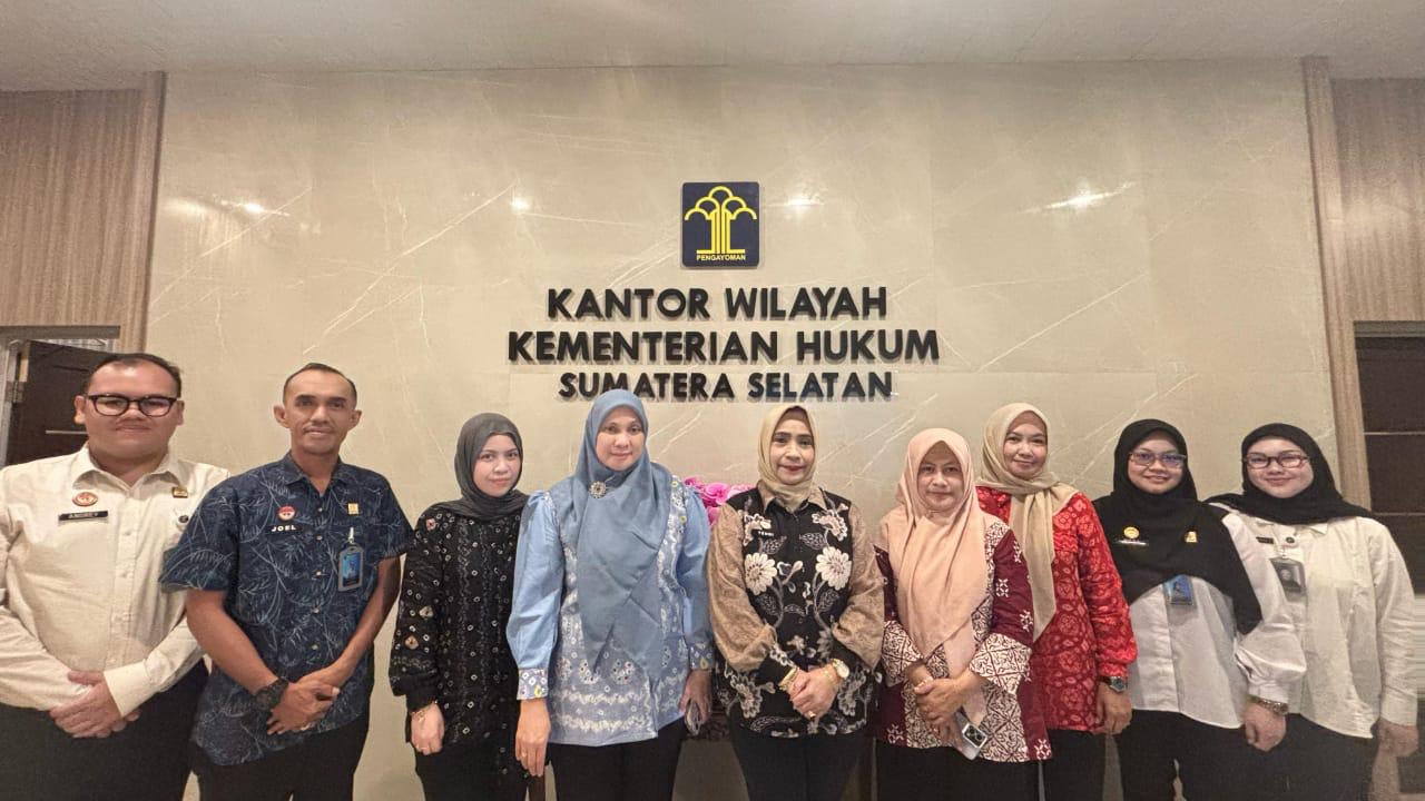 Kanwil Kemenkum Sumsel Dampingi Perbaikan IndiGeo Jumputan Gambo Muba