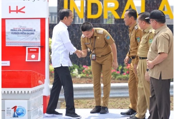 Setelah Lama Dioperasikan Gratis, Akhirnya Tol Indralaya-Prabumulih Diresmikan Presiden Jokowi