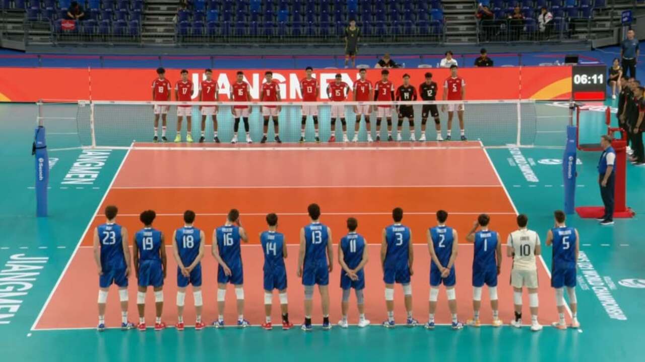 Indonesia Akui Keunggulan Italia 0-3 di Laga Perdana Kejuaraan Dunia U21 Putra
