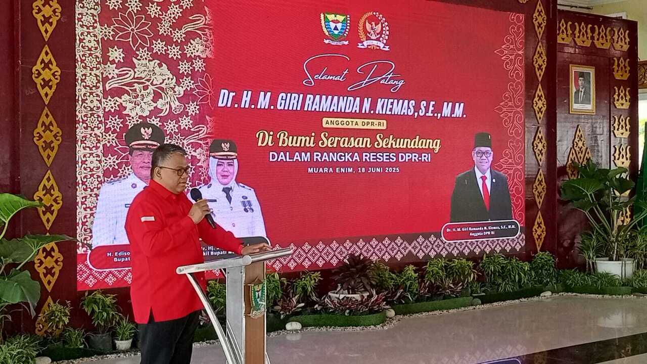 Reses di Muara Enim, Giri Ramanda Bicara Pemekaran Gelumbang