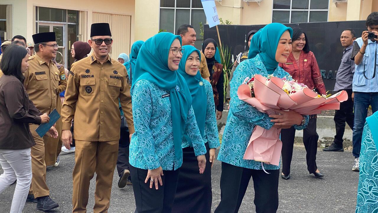 Febrita Deru Puji Kinerja TP PKK OKU, Karena Banyak Prestasi