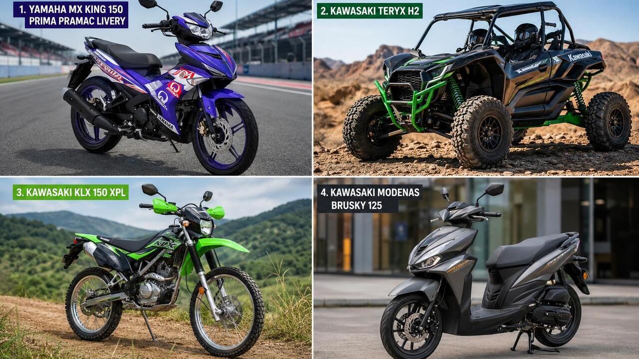 Empat Motor Baru Meluncur di Indonesia, Tawarkan Performa Tinggi dan Fitur Modern