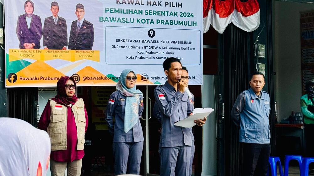 Bawaslu Kota Prabumulih Buka Pendaftaran Perekrutan 281 Pengawas TPS untuk Pilkada 2024