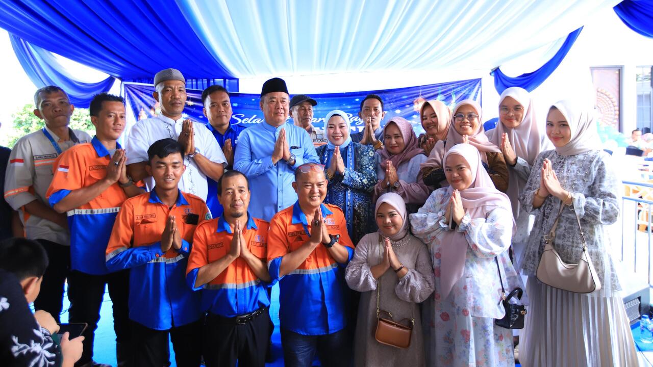 Open House di Lahat, Wagub Cik Ujang Berdayakan Pedagang Kecil dan UMKM Lokal