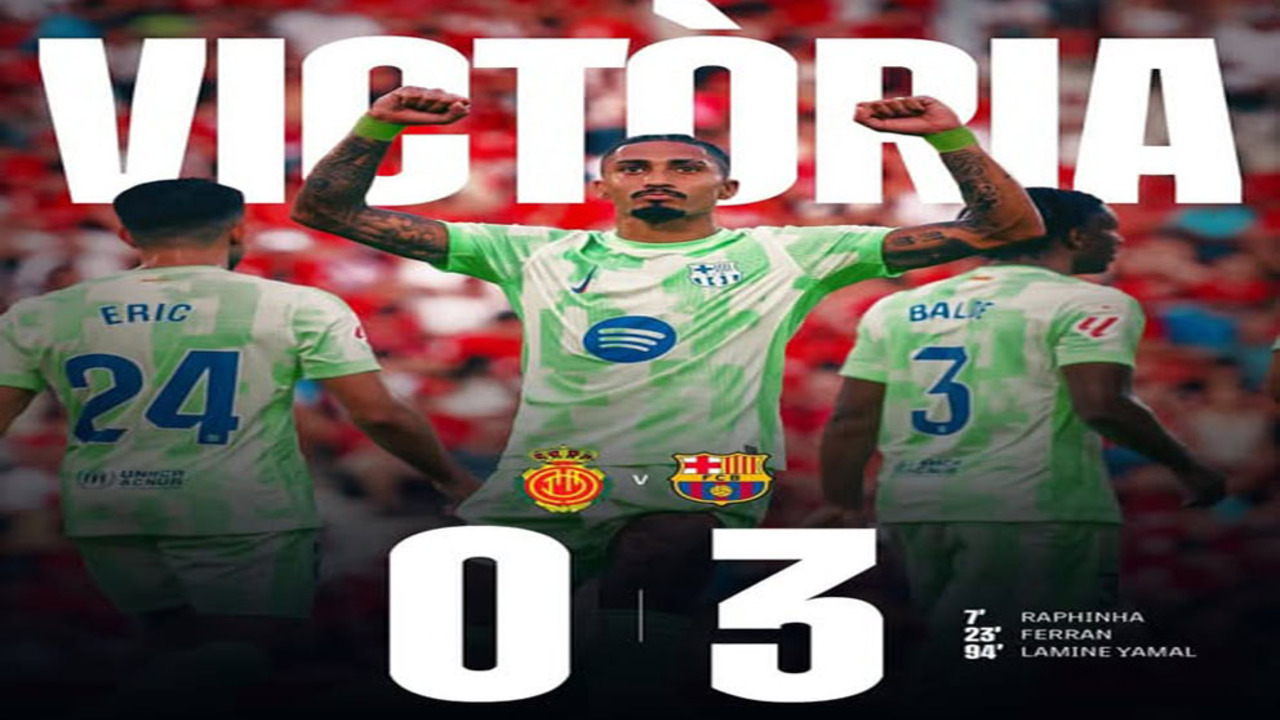 Hasil Mallorca vs Barcelona: Barcelona Menang 3-0 di Markas Mallorca