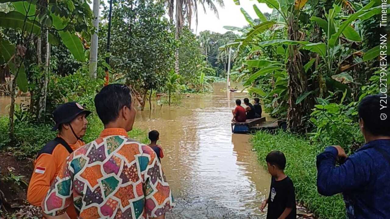 BPBD Data 103 Rumah Warga OKU Terdampak Banjir