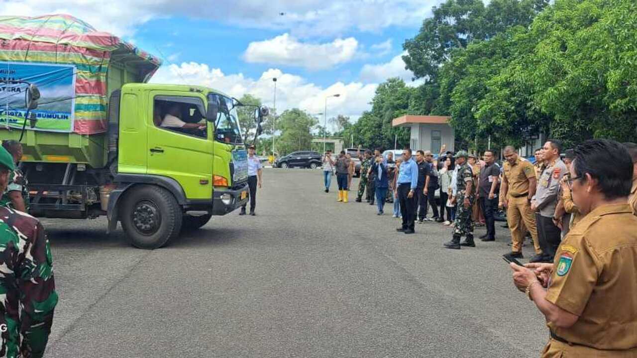 Pemkot Prabumulih Kirim 8 Truk Bantuan Banjir ke Aceh, Sumut, dan Sumbar, Nilainya Capai Rp2 Miliar