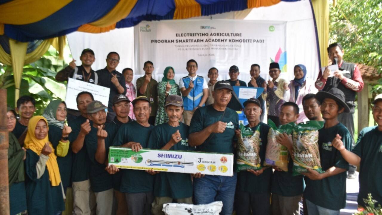 PLN PUSMANPRO Gandeng IZI Luncurkan Smartfarm Academy, Dorong Pertanian Modern Berbasis Listrik di PALI