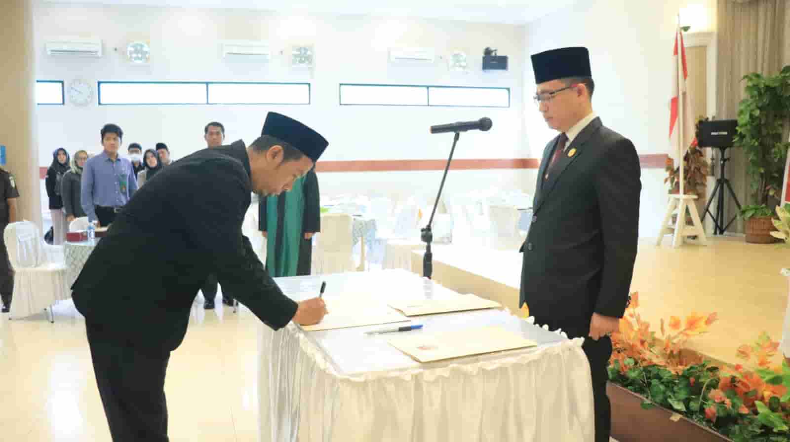 KPU Prabumulih Lantik 30 Anggota PPK, Ini Pesannya...