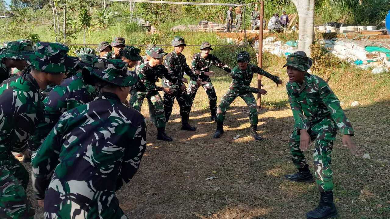 Semangat para Satria Muda membangun Desa Cukil
