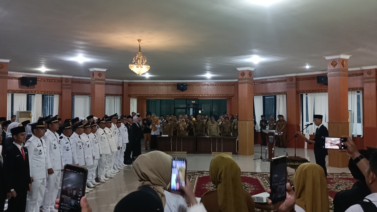 Muchendi Tekankan Layalitas kepada 73 Pejabat yang Baru Dilantik