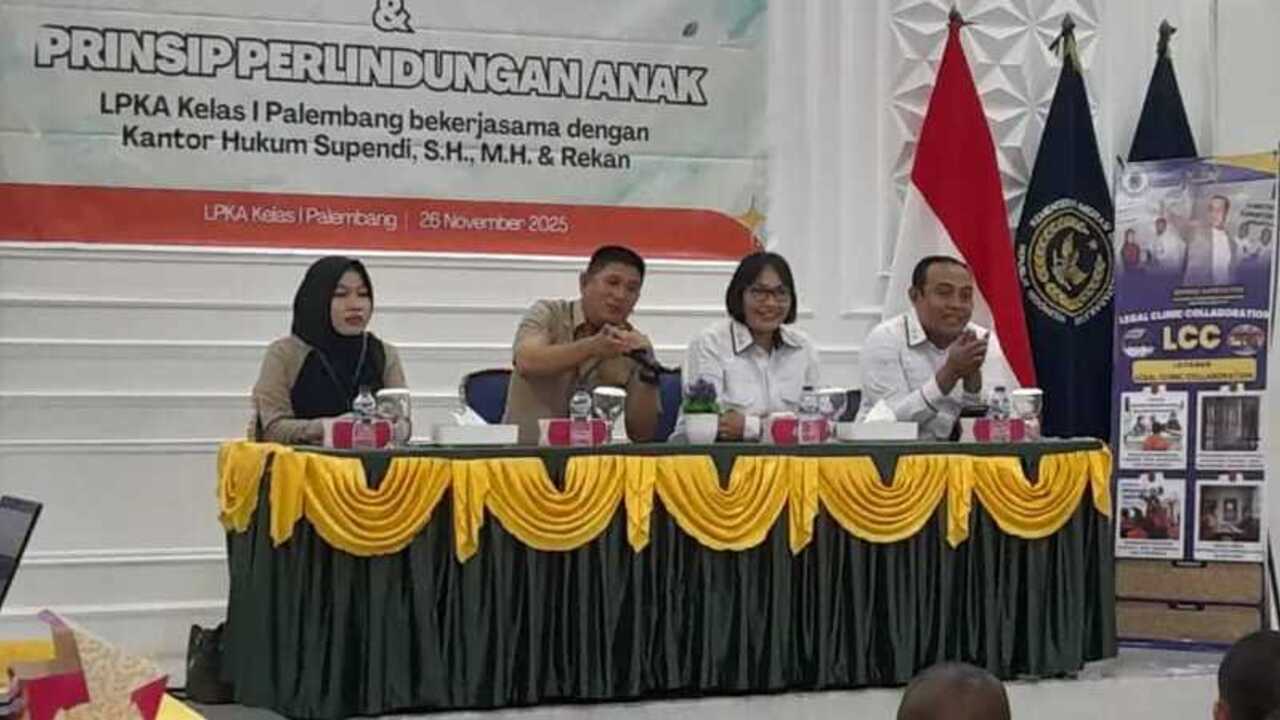 LPKA Edukasi Hak Anak dan Prinsip Perlindungan Anak di Sumsel