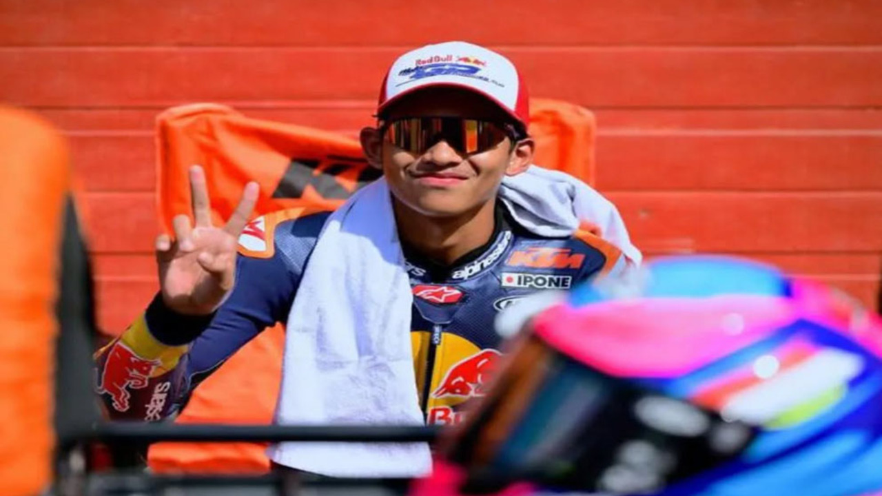 Veda Ega Pratama Runner-Up Red Bull Rookies Cup dan Promosi ke Moto3