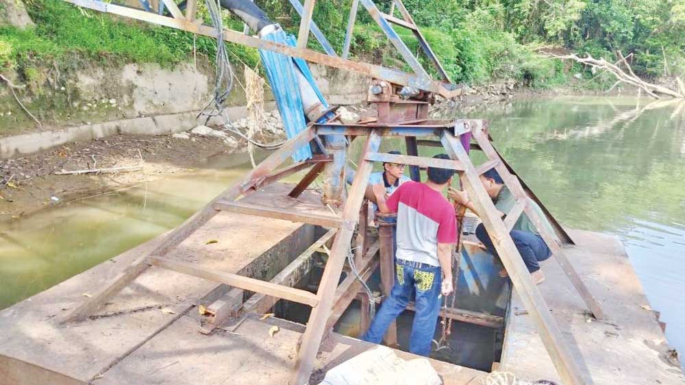 Pompa Intake Rusak, Distribusi Ke Pelanggan Terhenti