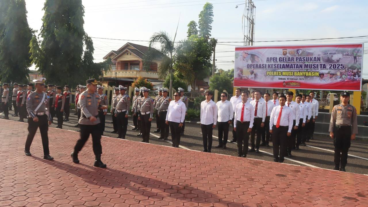 Yuk Simak ! Operasi Keselamatan Musi Tahun 2025, Ini Sasarannya