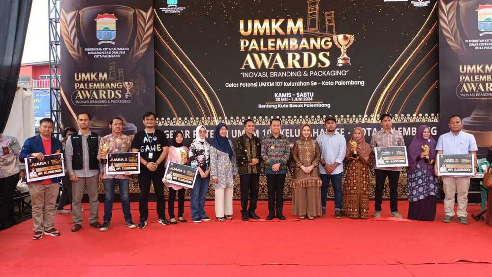 UMKM Binaan Pusri, Raih Juara I pada  Ajang UMKM Palembang Award 2024