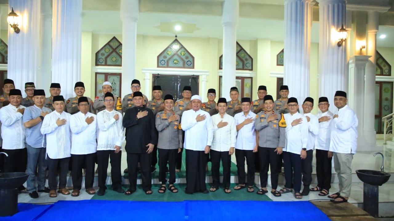 Safari Ramadan Pemprov Sumsel di Polda, Herman Deru Tekankan Sinergi Forkopimda dan BUMN.
