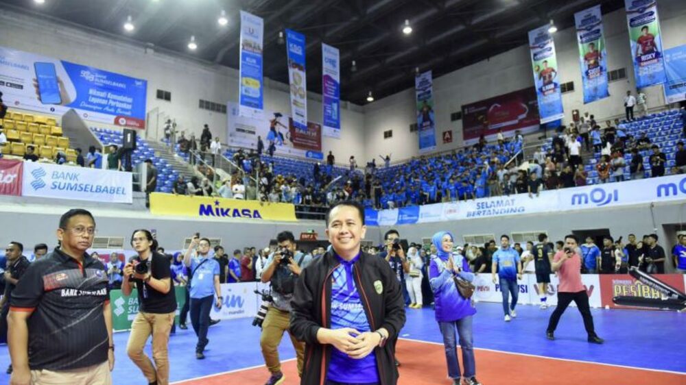 Agus Fatoni Mengekspresikan Apresiasi dan Komitmen Mendukung Kegiatan Proliga