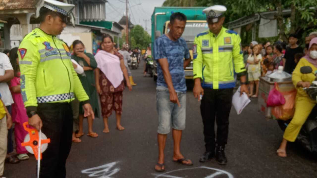 Kecelakaan Maut di Kayuagung OKI, Pengendara Motor Tewas Tragis