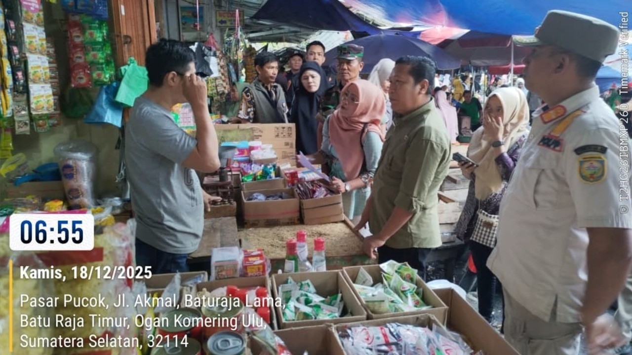 Disperindag OKU Sebut Harga Sembako Stabil Jelang Nataru