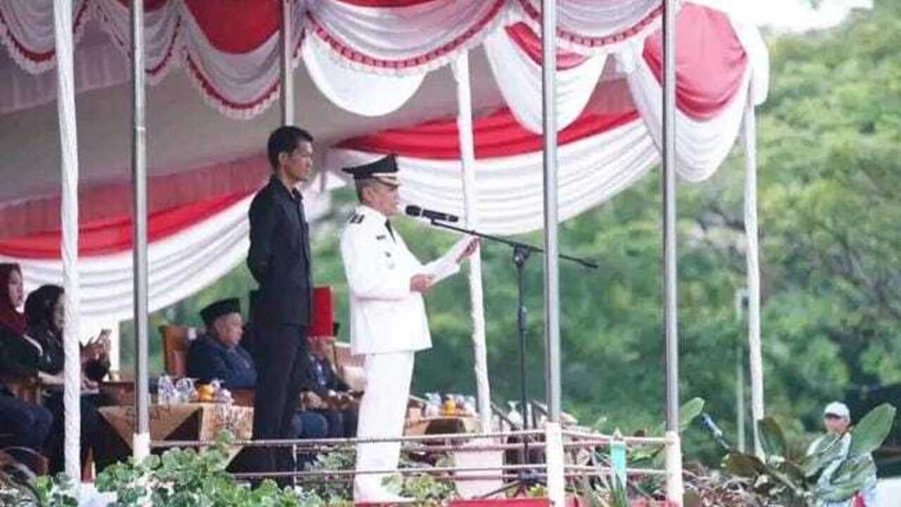 Wabup Ardani Pimpin Upacara Hari Bela Negara ke-77 di Tanjung Senai