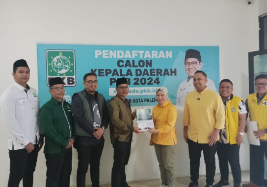 Drg Asti RD Ambil Formulir Penjaringan, Daftar Bakal Calon Wawako Palembang