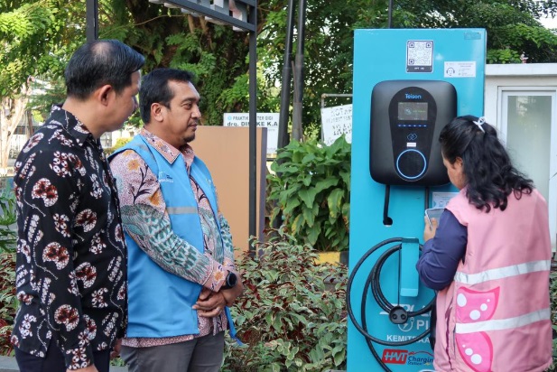 Pertama di Bengkulu! PLN Resmikan SPKLU Kemitraan, Dukung Kenyamanan Mudik Ramadhan dan Idul Fitri Masyarakat