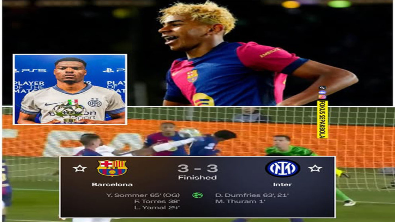 Leg 2 Semifinal UCL: Inter vs Barcelona, Siapa yang Lolos ke Final?