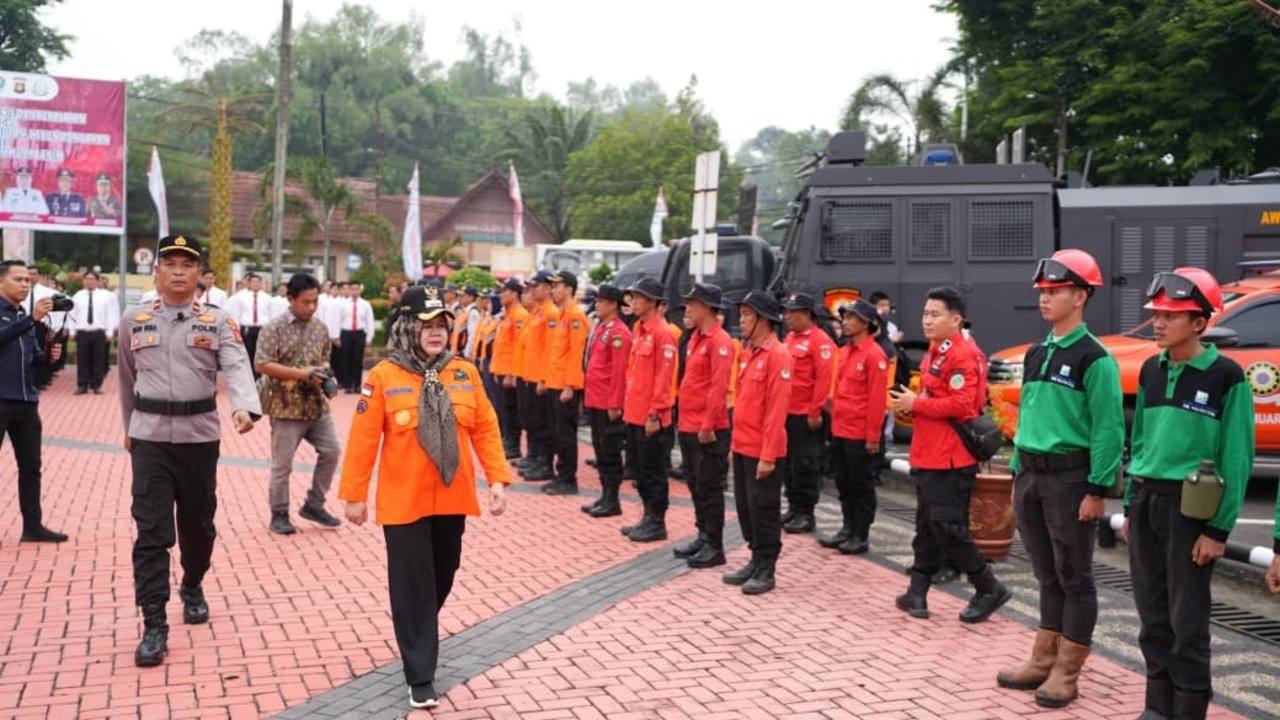 Siap Hadapi Bencana Kebakaran Hutan dan Lahan 8 Hektar Lahan Gambu, 2 Hektar Mineral Terbakar