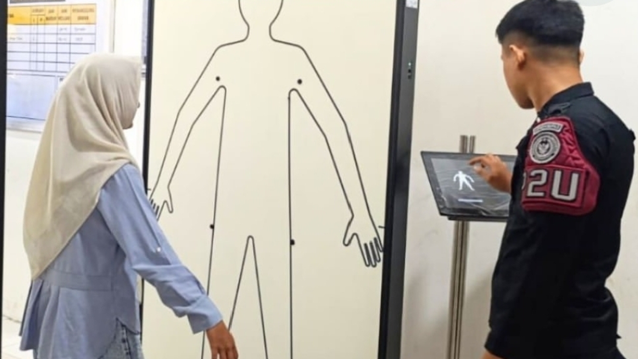 Perkuat Sistem Keamanan, Lapas Kayuagung Operasikan OPS201 Security Scanner