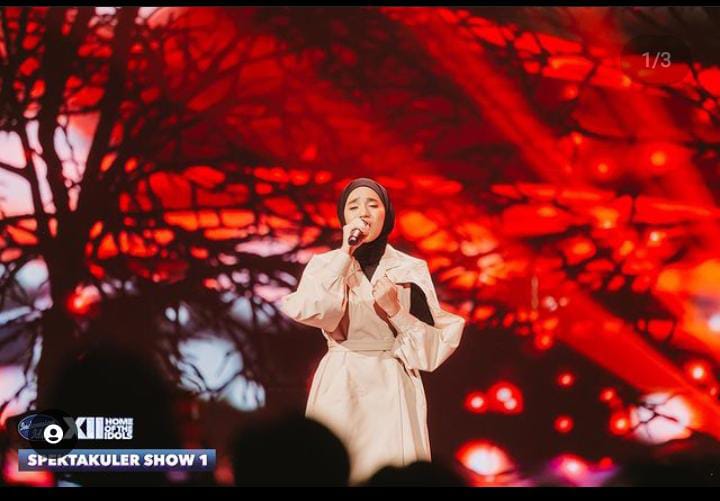 Nabilah Indonesian Idol, Tampil Memukau. Netizen: Suaranya Halus Banget!