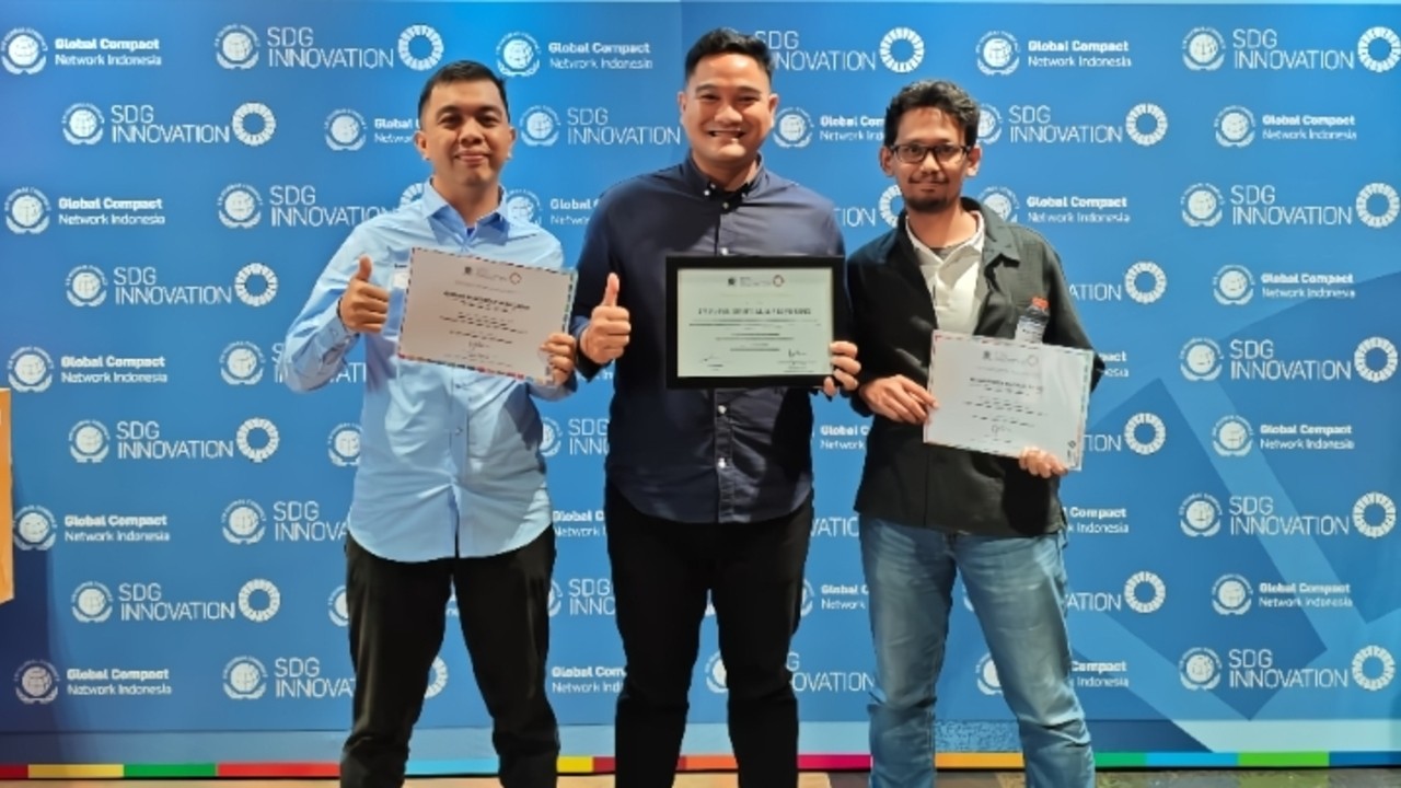 Pusri Raih Penghargaan Distinction In Program Excellence apada SDG Innovation 202