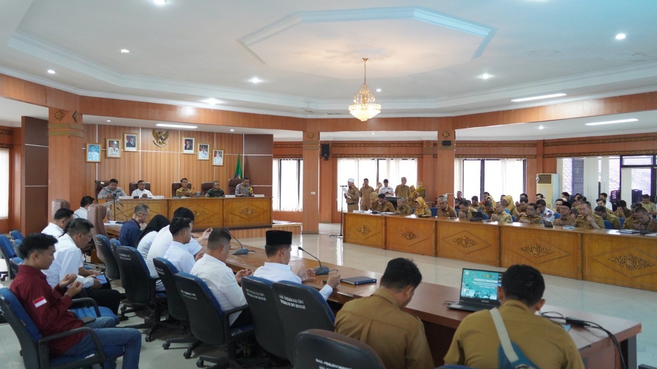 Forkopimda OKI Perkuat Kesiapsiagaan Jelang Idul Fitri