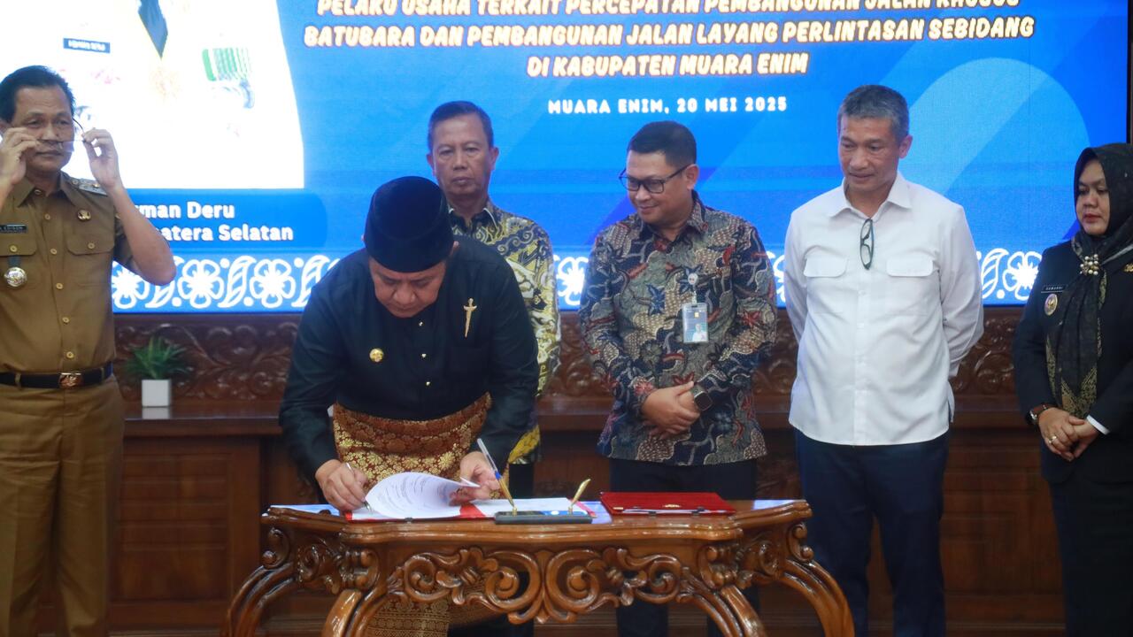 Gubernur Sumsel Percepat Pembangunan 5 Flyover dan Jalan Batubara Demi Atasi Kemacetan di Muara Enim