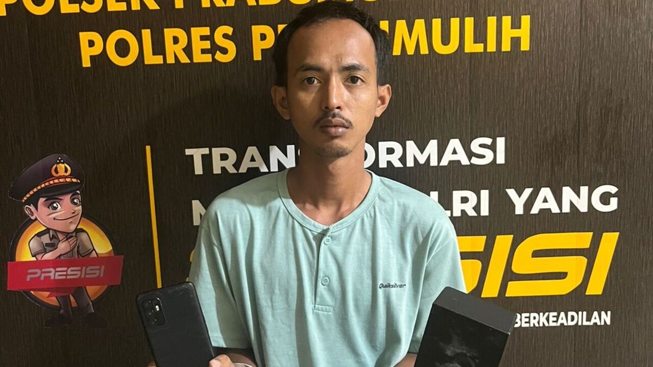 Curi HP di Dashboar Motor, Pria Asal Karang Jaya Prabumulih Ditangkap Polisi