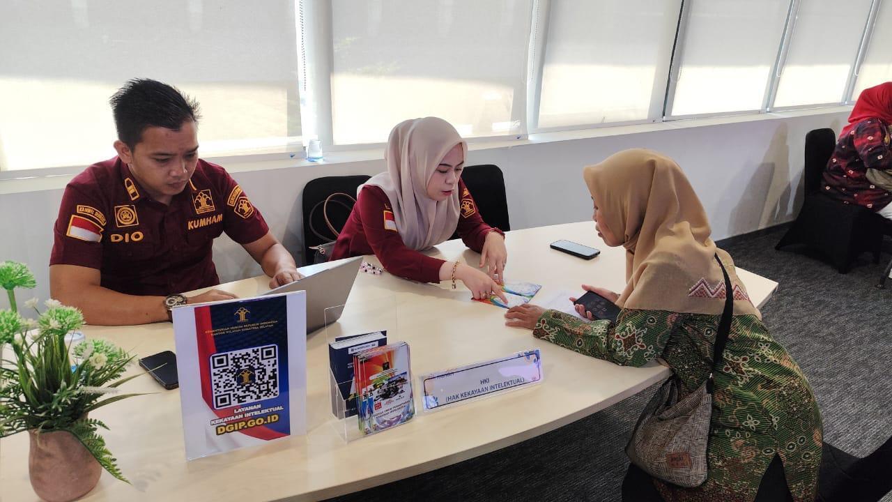 Kemenkum Sumsel Lakukan Sosialisasi dan Bimtek : Dorong Legalitas UMKM di Era Digitalisasi