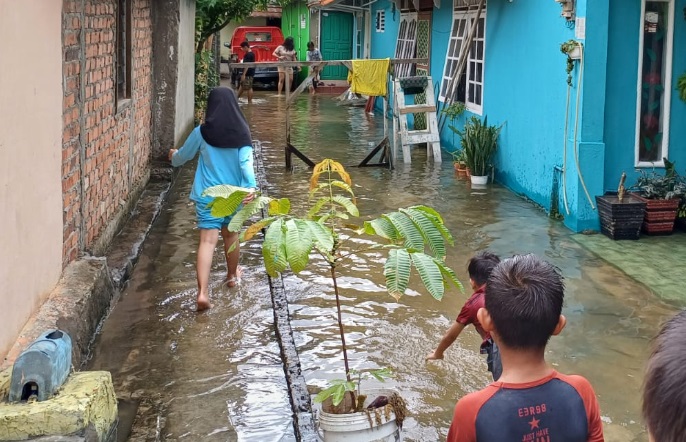 Banjir di Kota Palembang Kondisi Belum Surut, Ternyata Inilah Penyebabnya..