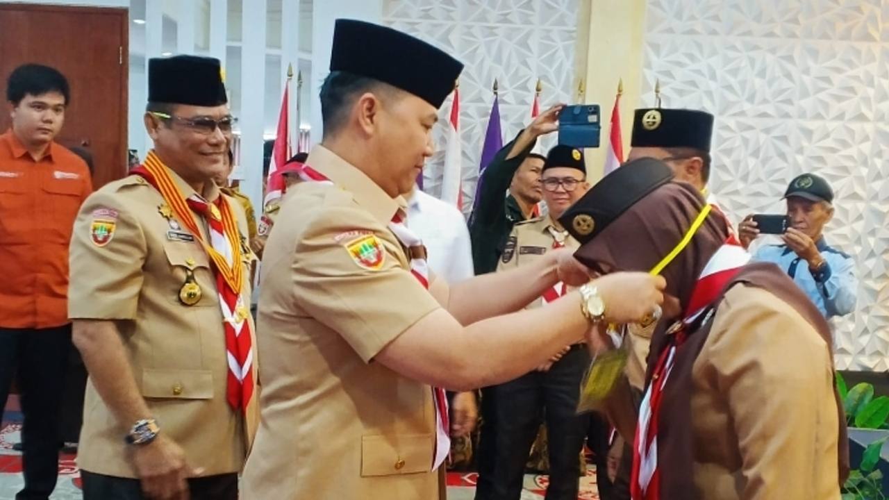 Kwartir Cabang Gerakan Pramuka Muara Enim Gelar Muscab