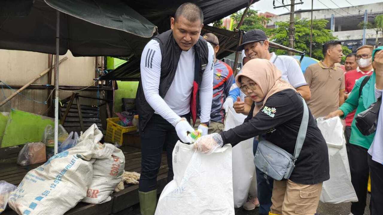 Baru Dilantik Sebagai Wawako Prabumulih, Franky Nasril Langsung Turun ke Lapangan