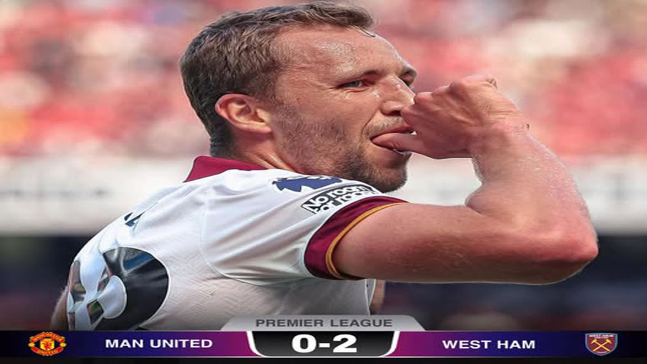 Old Trafford Membisu! MU Dipermalukan West Ham 0-2