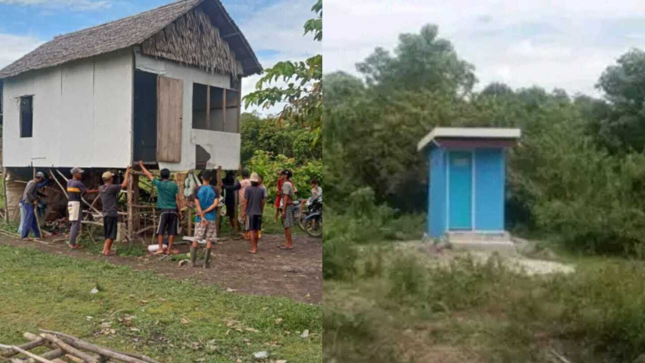 WC di Tengah Semak Belukar, Pemdes Sampai Gotong Rumah Warga Ternyata Ini Alasannya