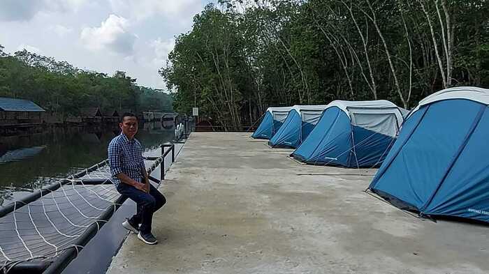 Dirut PHR Regional 1 Resmikan Camping Ground Objek Wisata Danau Shuji 