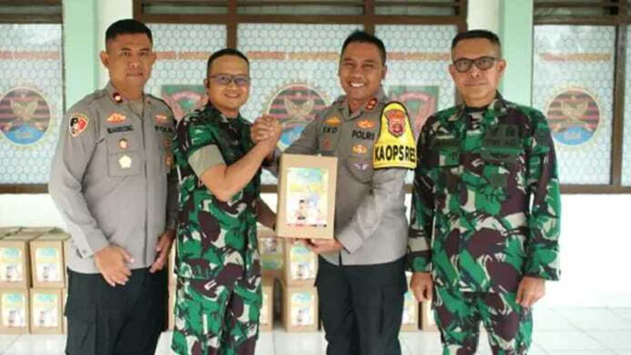 Melalui Silaturahmi Kebersamaan, Kapolres dan Dandim OKI Perkuat Soliditas 