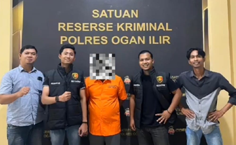Pria Asal Tanjung Raja Ogan Ilir Ditangkap Polisi Gegara Sodomi Anak Dibawah Umur