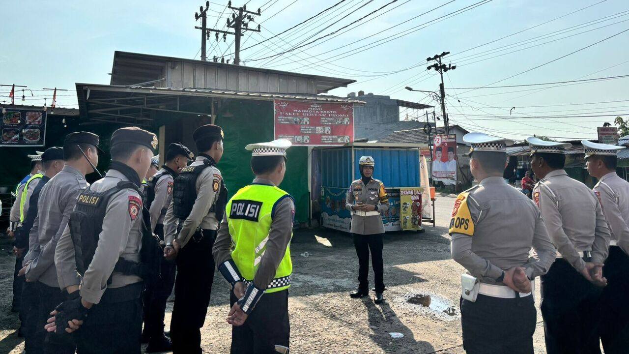 Satlantas Prabumulih Gencar Sosialisasi Bahaya Truk ODOL Demi Kurangi Kecelakaan Lalu Lintas