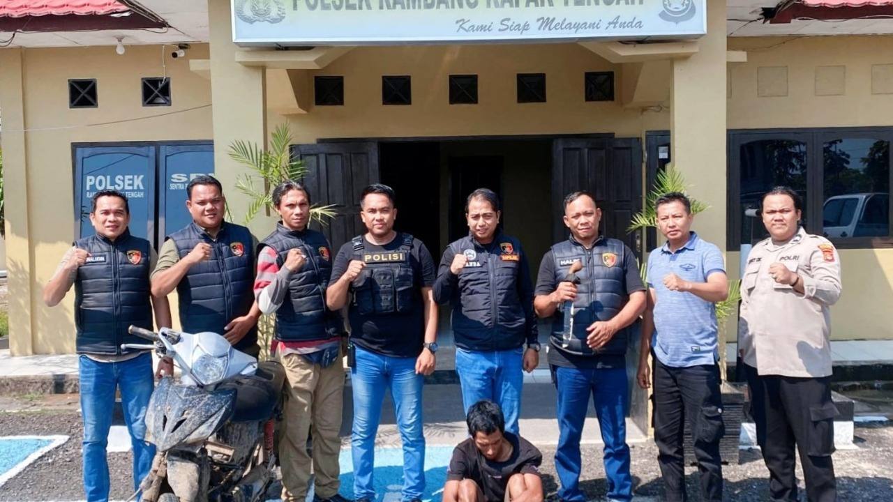 Tim Macan RKT Ringkus Seorang Pelaku Pencurian Kabel Tol Prabumulih-Indralaya