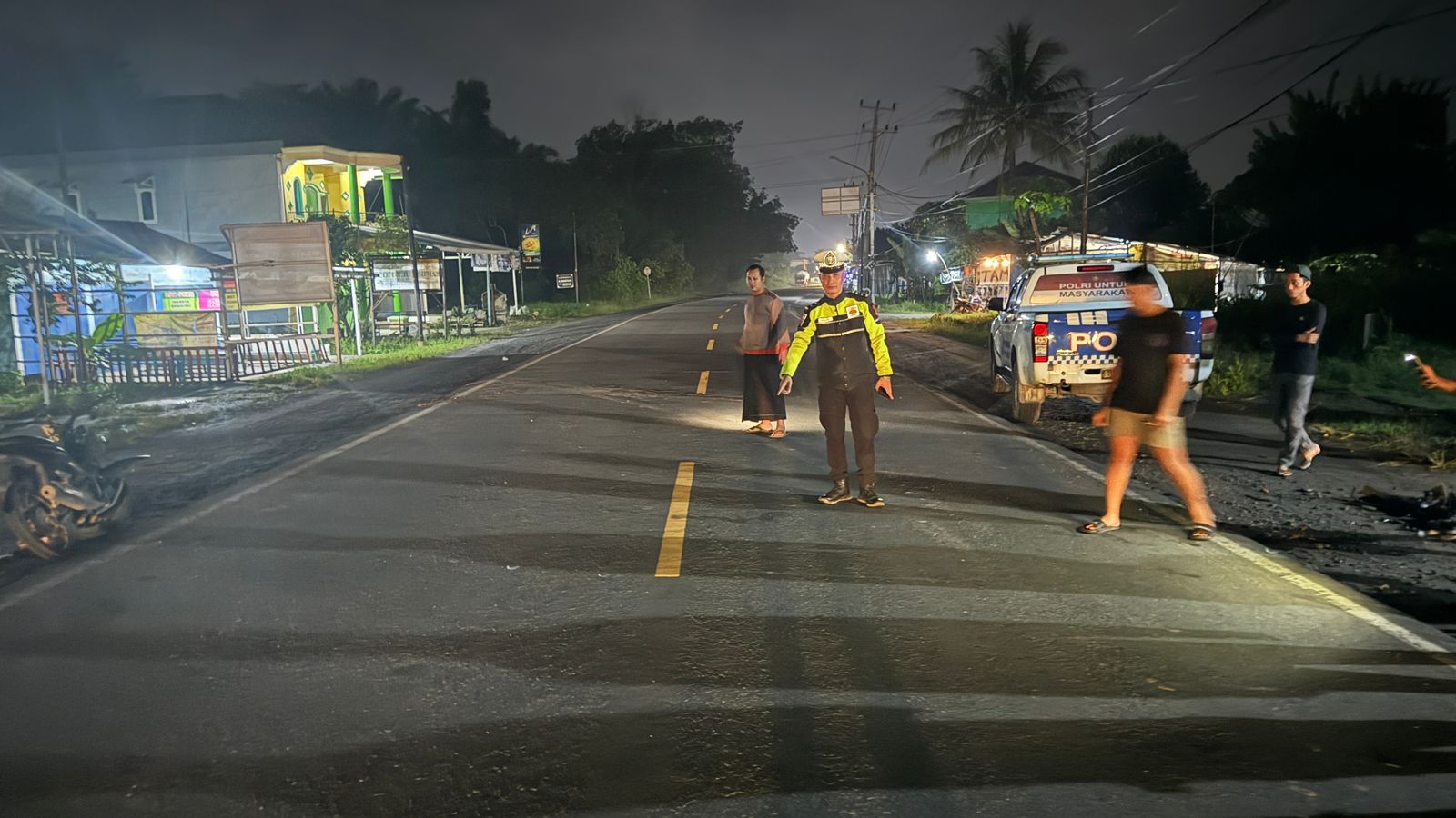 Kecelakaan Beruntun di Jalintim Km 32 Ogan Ilir, Satu Pelajar Asal Banyuasin Tewas