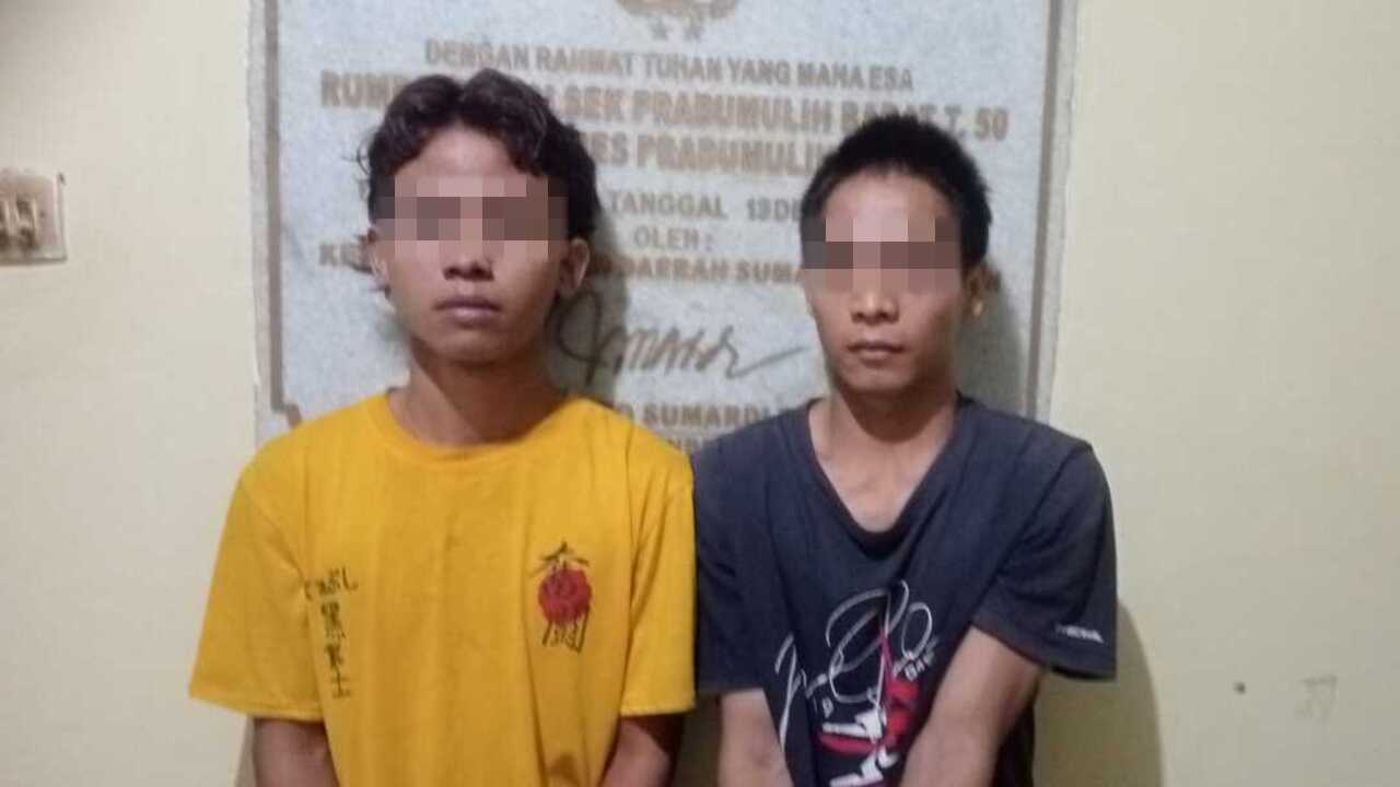 Mencuri di SD Negeri, 2 Remaja Berusia Belasan Tahun di Prabumulih Ditangkap Polisi